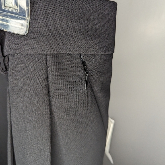 NWT Good American Wide Leg Bonded Trousers Size 14 - Picture 5 of 6